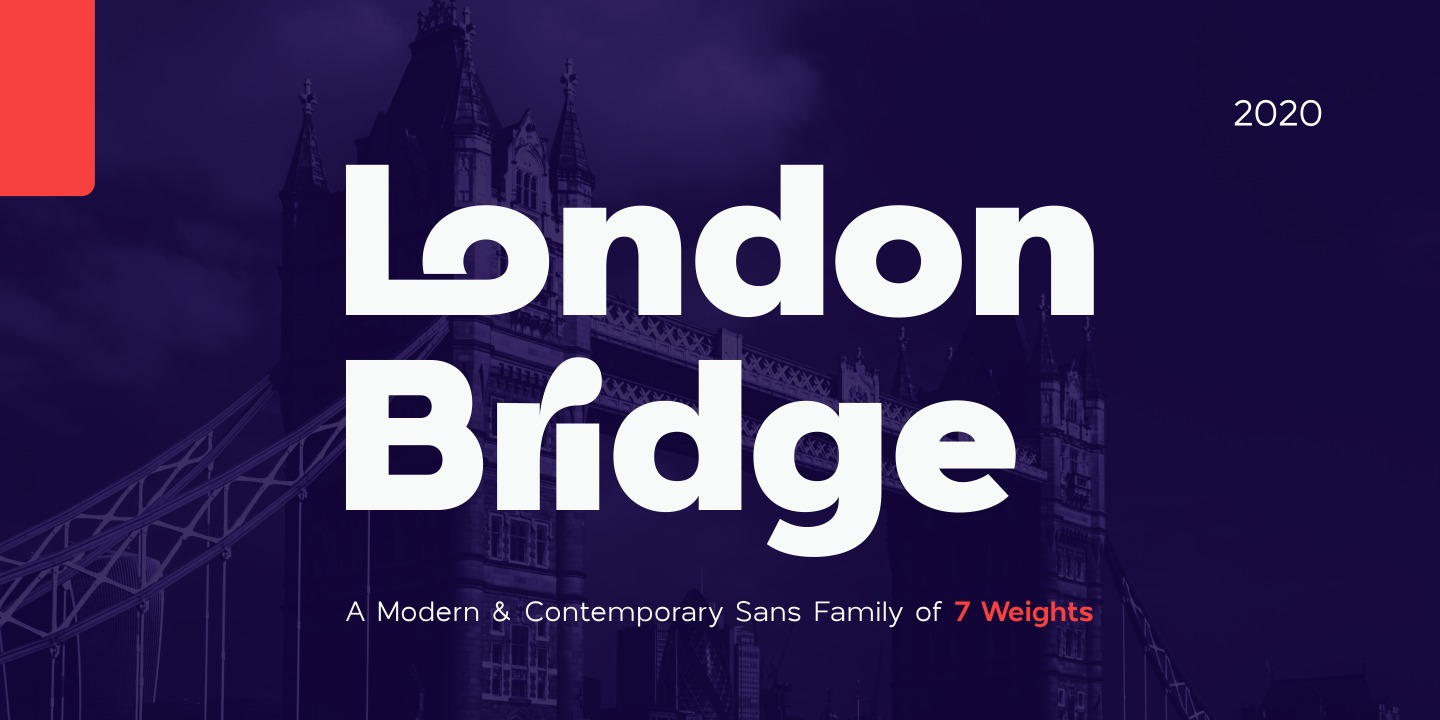 London Bridge Font preview